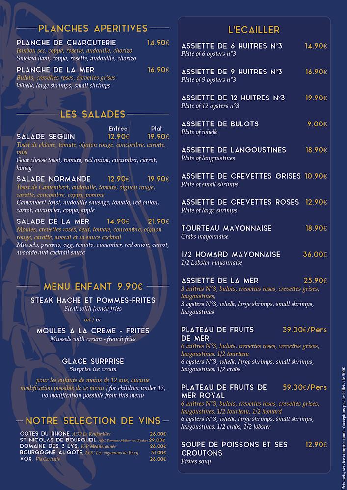 L'Écailler - Menu Image 3
